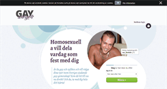 Desktop Screenshot of gaysverige.com